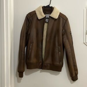 Vintage Sherpa bomber jacket